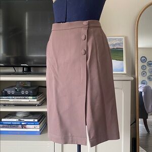 Vintage 1980s Thierry Mugler Wool Mini Skirt